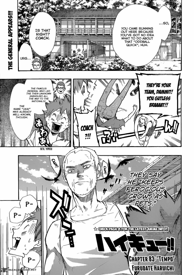 Haikyuu!! Chapter 83 - Page 2