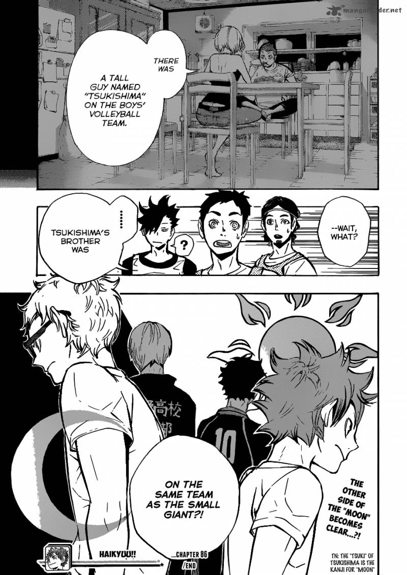 Haikyuu!! Chapter 86 - Page 21