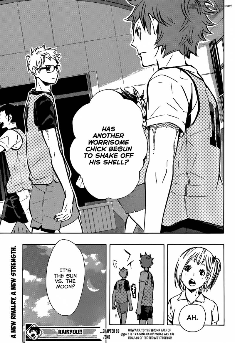 Haikyuu!! Chapter 89 - Page 18