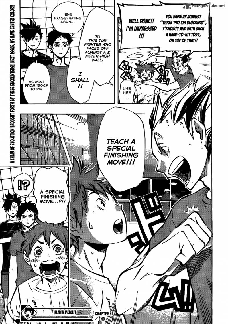 Haikyuu!! Chapter 91 - Page 19