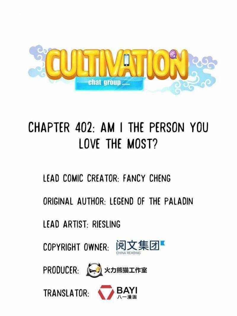 Cultivation Chat Group Chapter 402 - Page 1