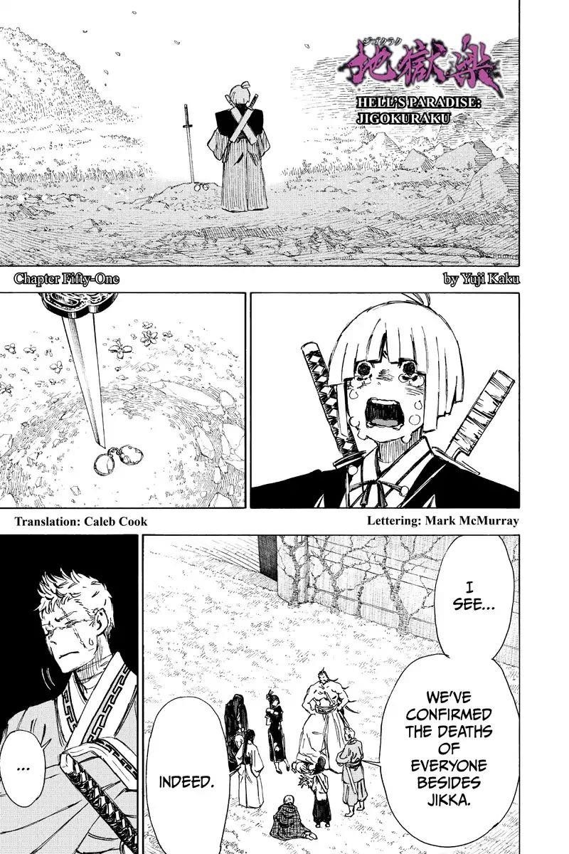 Hell’s Paradise: Jigokuraku Chapter 51 - Page 1