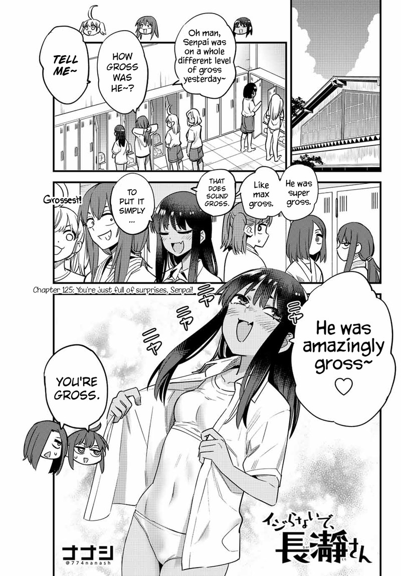 Please Don’t Bully Me, Nagatoro Chapter 125 - Page 1