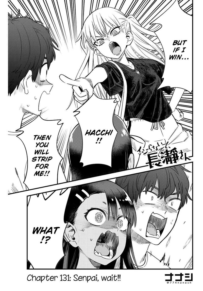 Please Don’t Bully Me, Nagatoro Chapter 131 - Page 1