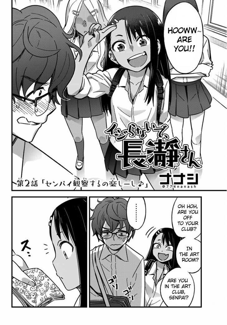 Please Don’t Bully Me, Nagatoro Chapter 2 - Page 2