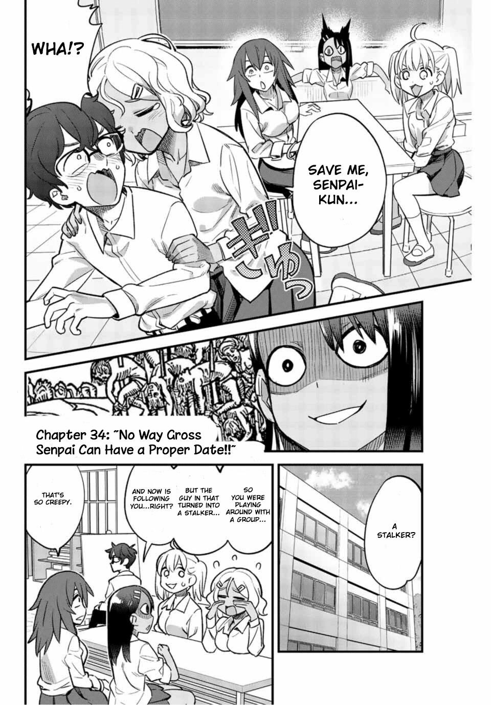 Please Don’t Bully Me, Nagatoro Chapter 34 - Page 2