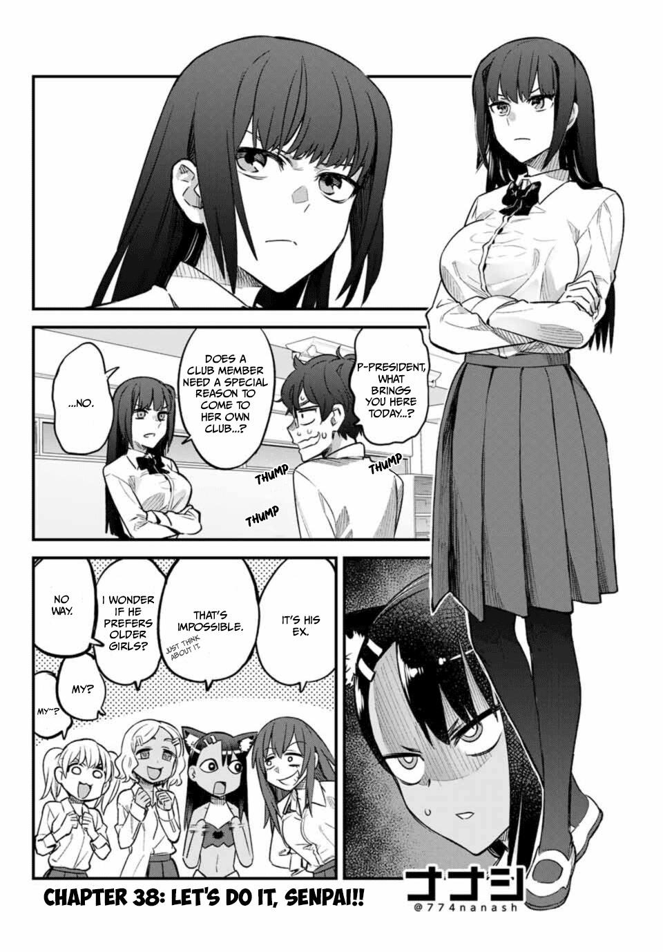 Please Don’t Bully Me, Nagatoro Chapter 38 - Page 2