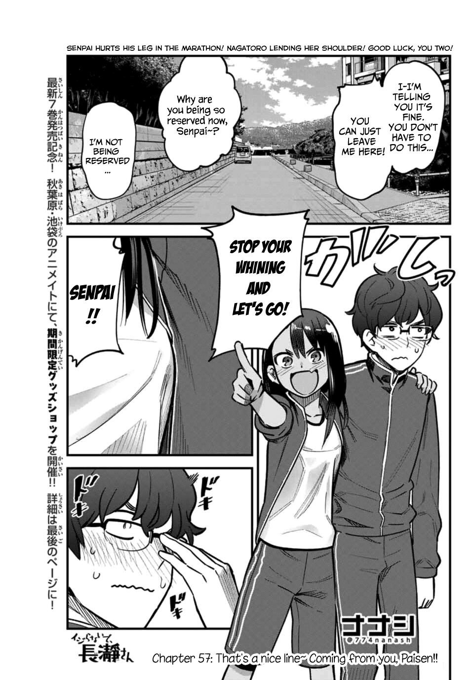 Please Don’t Bully Me, Nagatoro Chapter 57 - Page 1