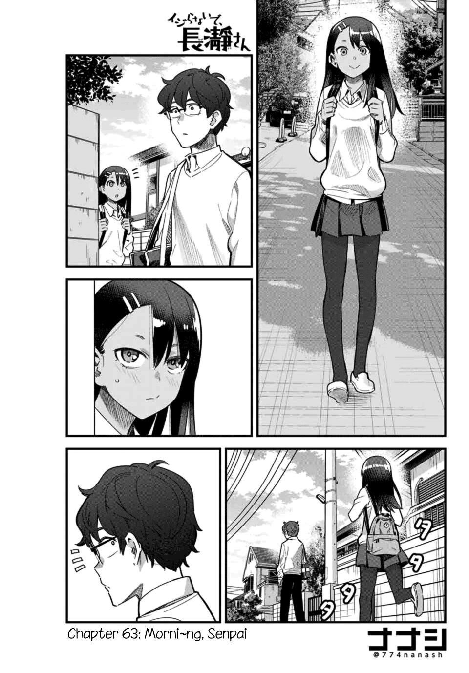 Please Don’t Bully Me, Nagatoro Chapter 63 - Page 1