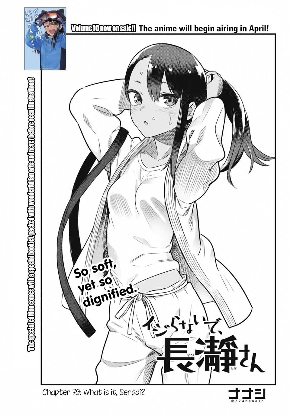 Please Don’t Bully Me, Nagatoro Chapter 79 - Page 1