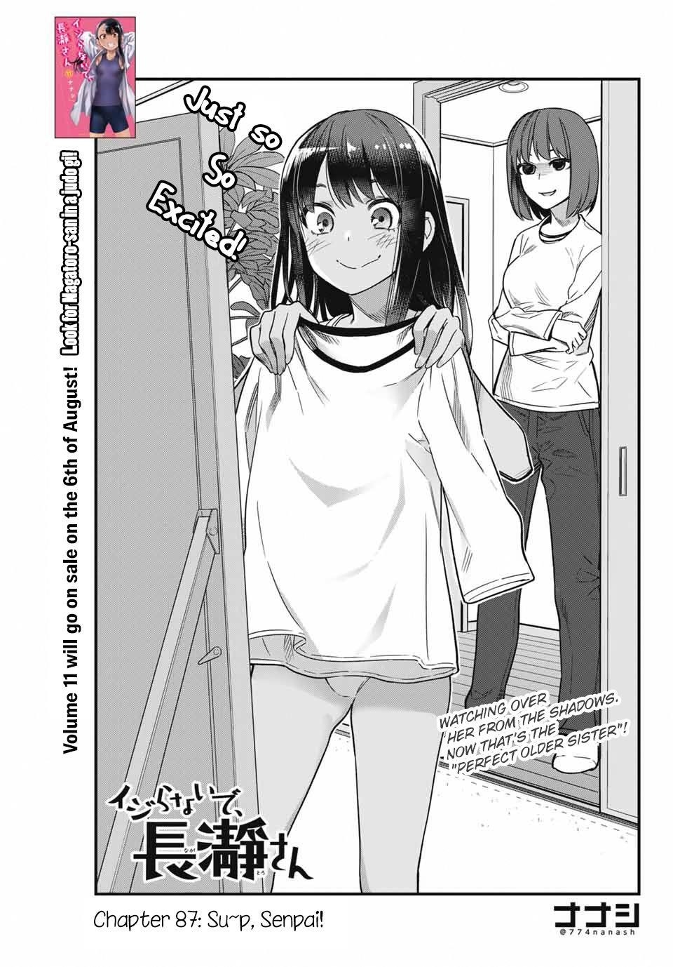 Please Don’t Bully Me, Nagatoro Chapter 87 - Page 1