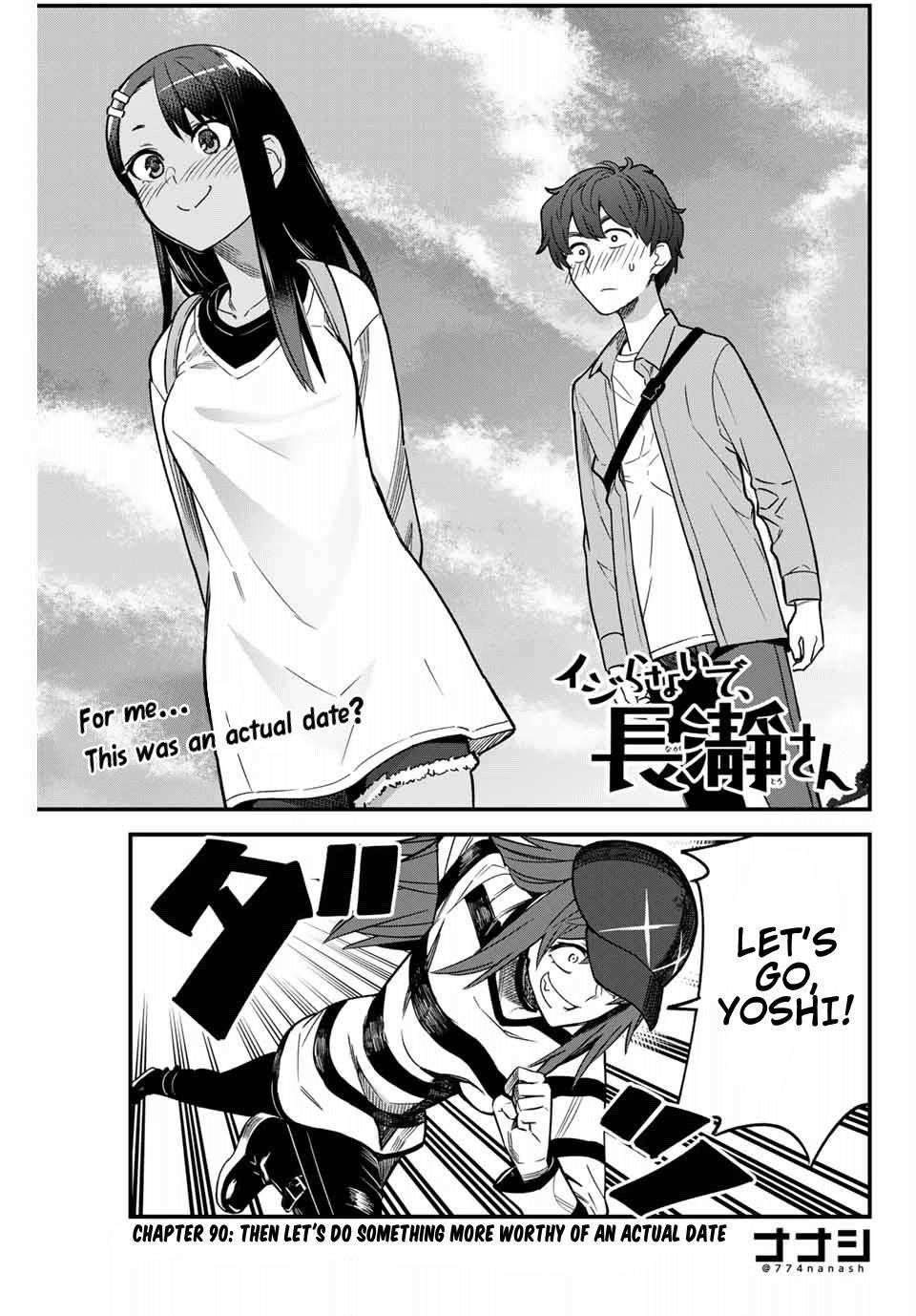 Please Don’t Bully Me, Nagatoro Chapter 90 - Page 1