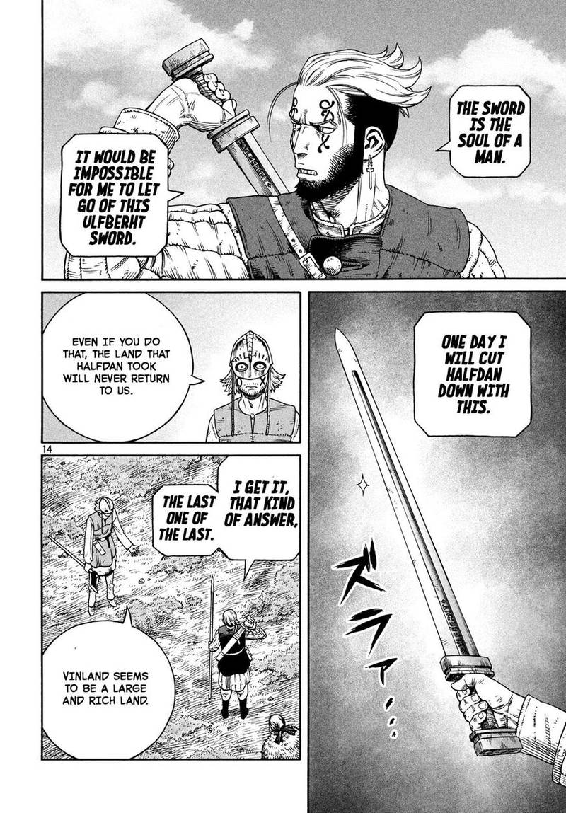 Vinland Saga Chapter 168 - Page 14