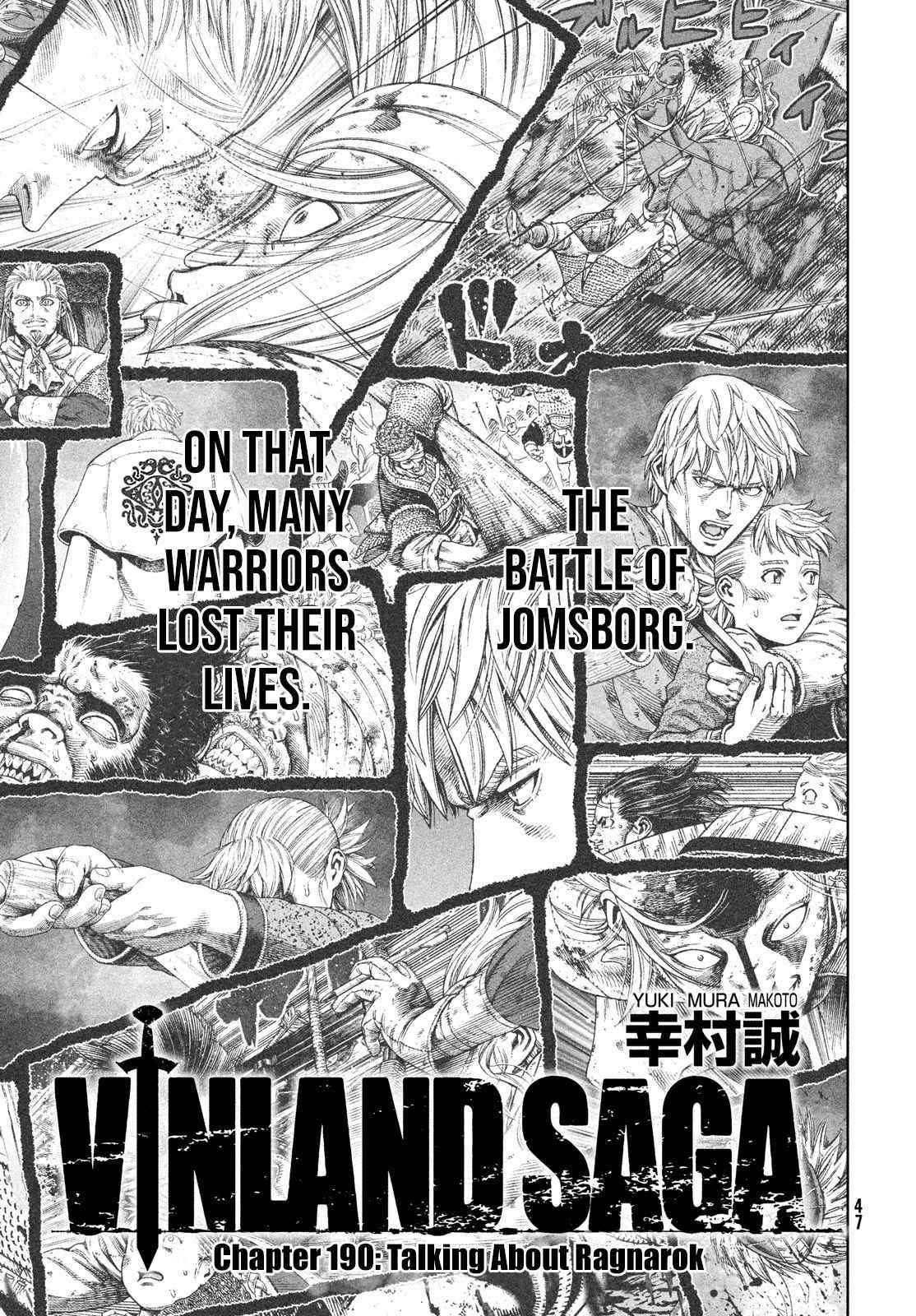 Vinland Saga Chapter 190 - Page 1