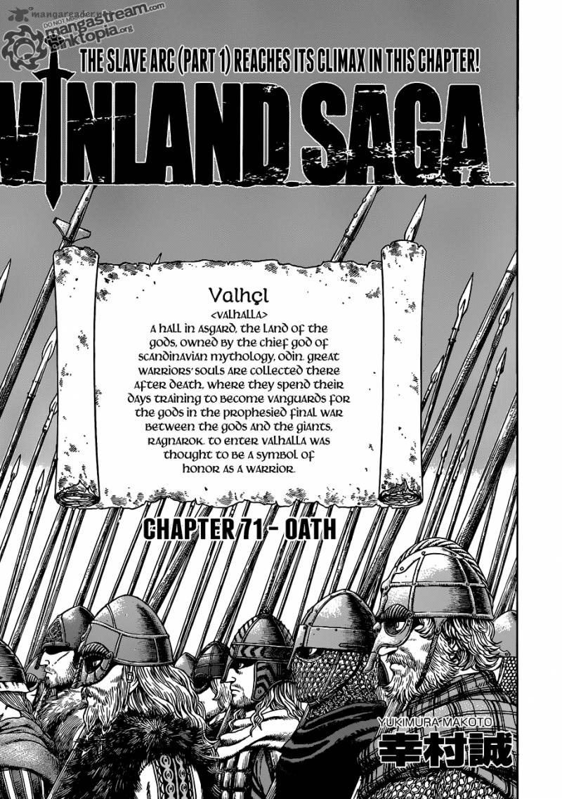 Vinland Saga Chapter 71 - Page 1