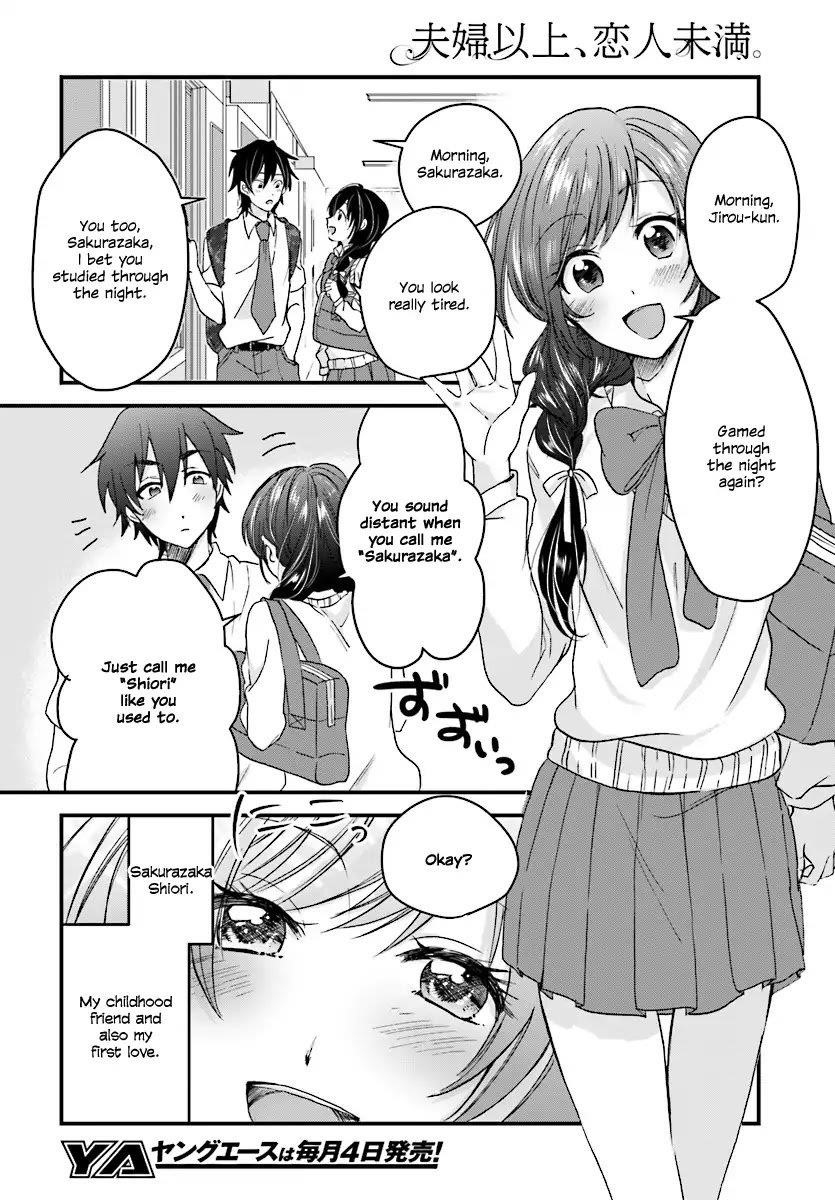 Fuufu Ijou, Koibito Miman Chapter 1 - Page 6