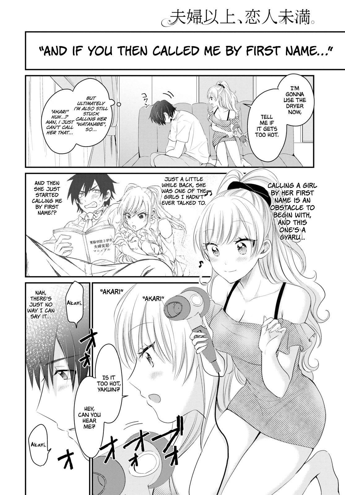 Fuufu Ijou, Koibito Miman Chapter 11 - Page 20