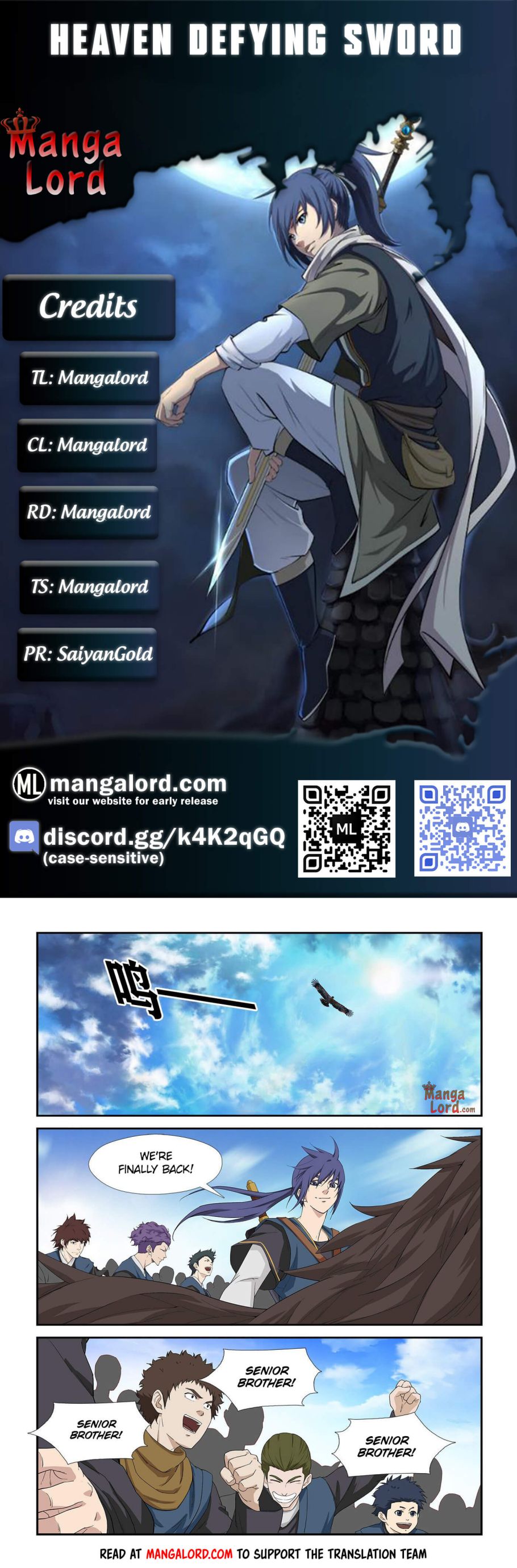 Heaven Defying Sword Chapter 246 - Page 1