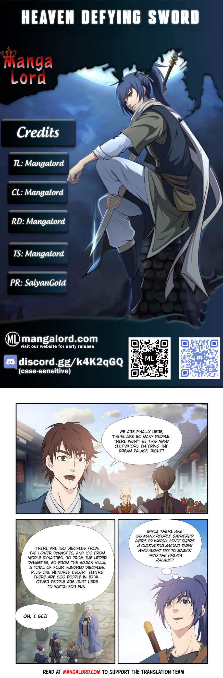 Heaven Defying Sword Chapter 249 - Page 1