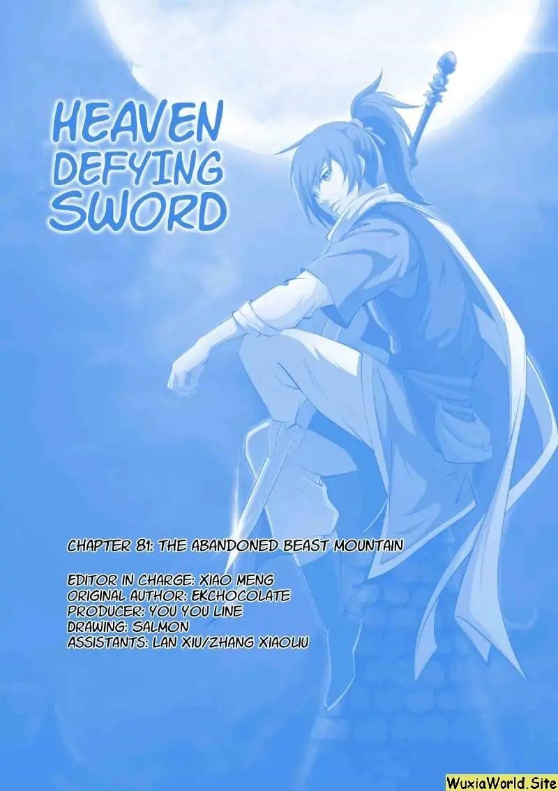 Heaven Defying Sword Chapter 81 - Page 1