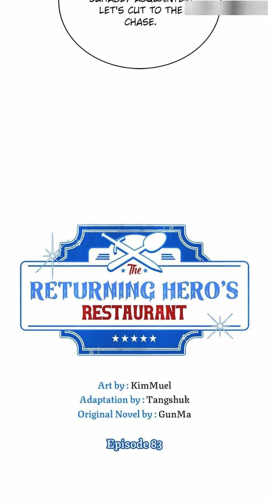 The Returned Hero’s Backstreet Café Chapter 83 - Page 9