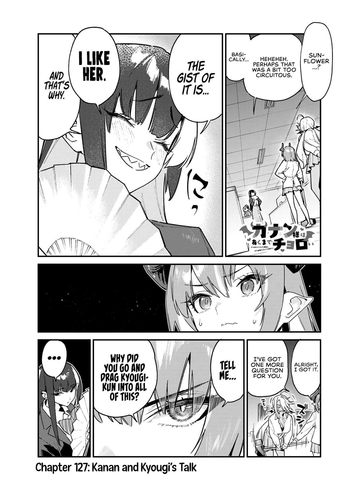 Kanan-sama wa Akumade Choroi Chapter 127 - Page 2