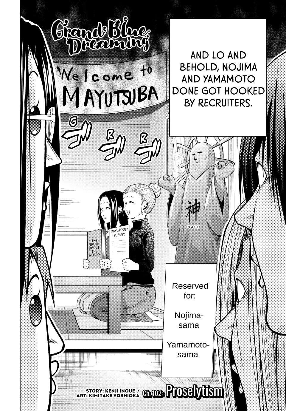 Grand Blue Chapter 102 - Page 2