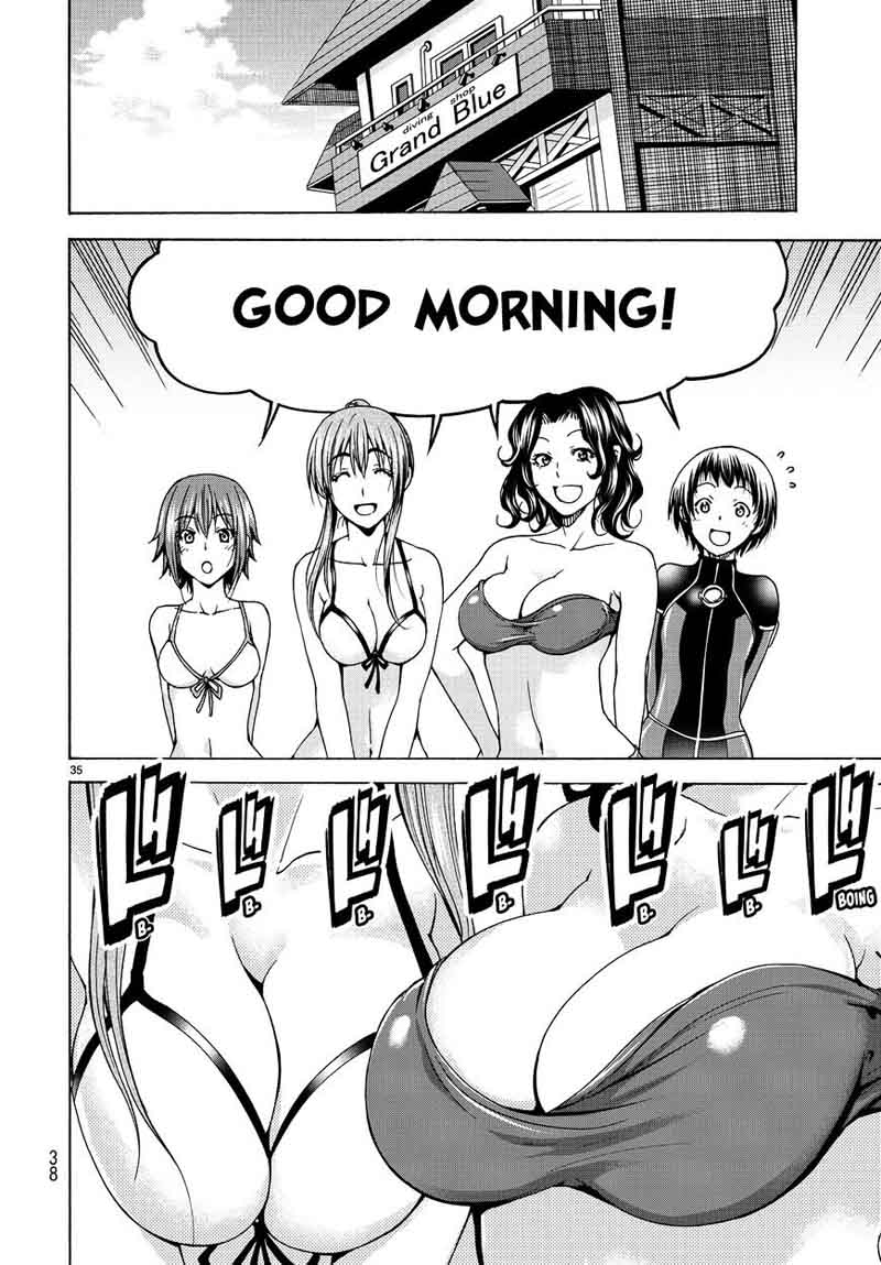 Grand Blue Chapter 34 - Page 36