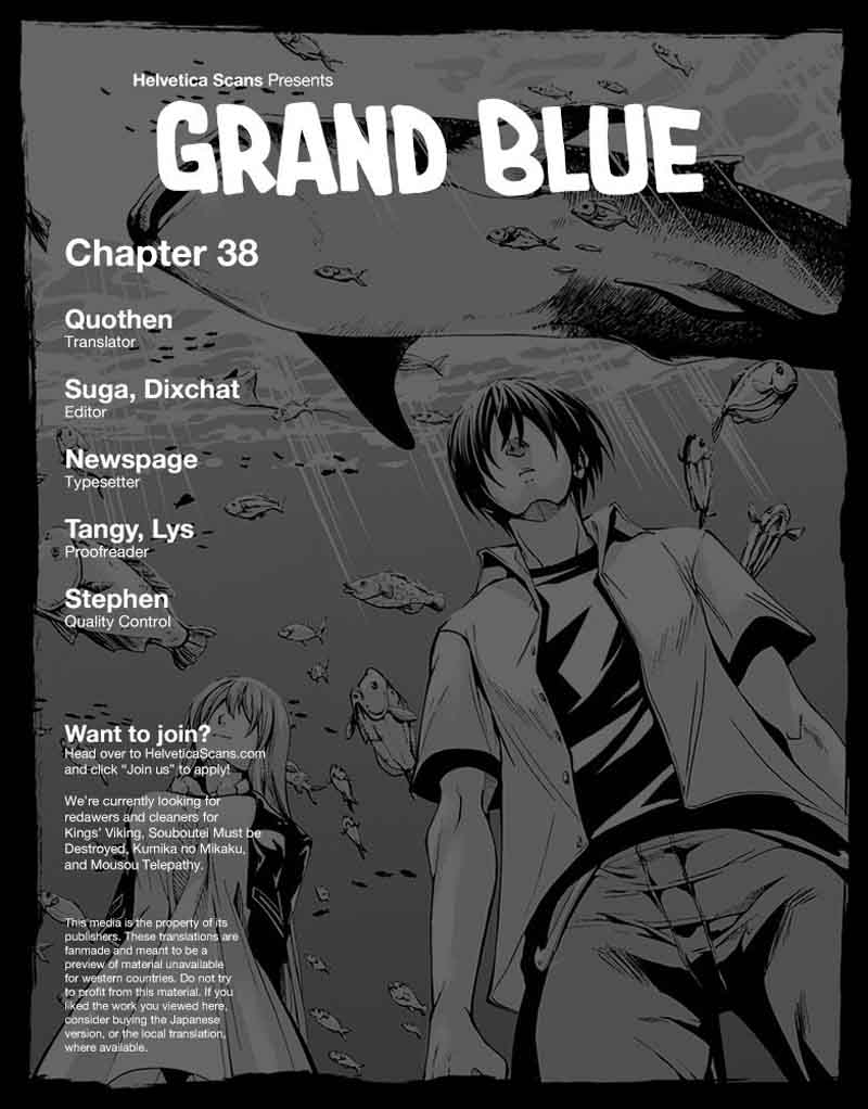 Grand Blue Chapter 38 - Page 1