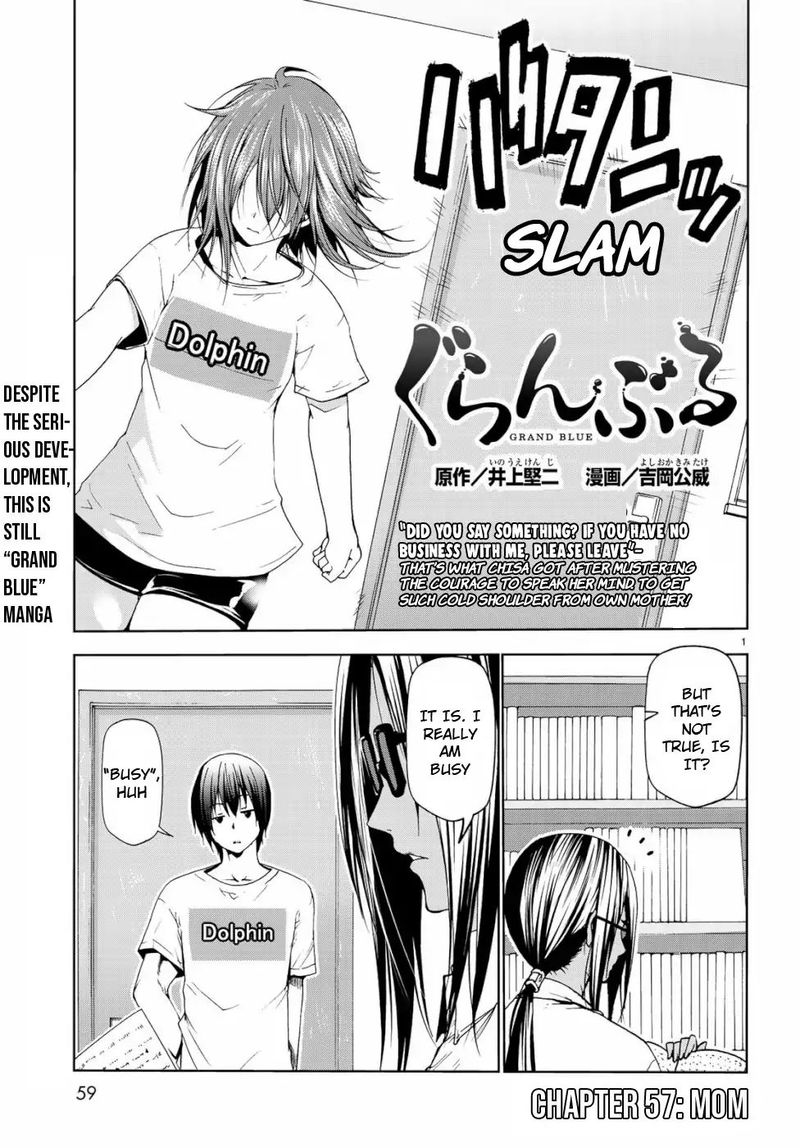 Grand Blue Chapter 57 - Page 1