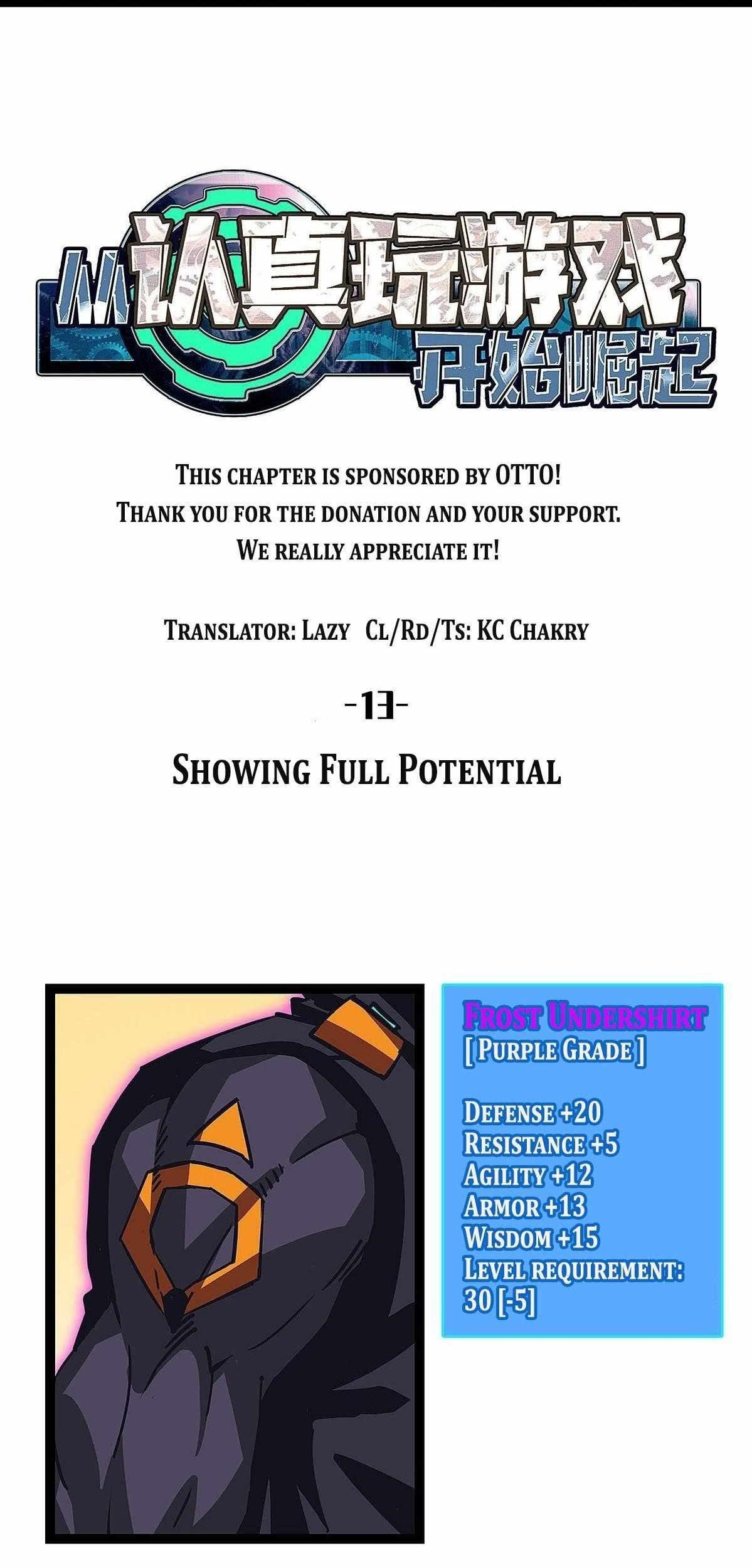 It All Starts With Playing Game Seriously Chapter 13 - Page 4