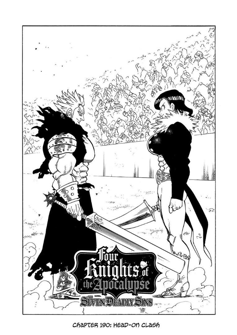 Mokushiroku no Yonkishi Chapter 190 - Page 1