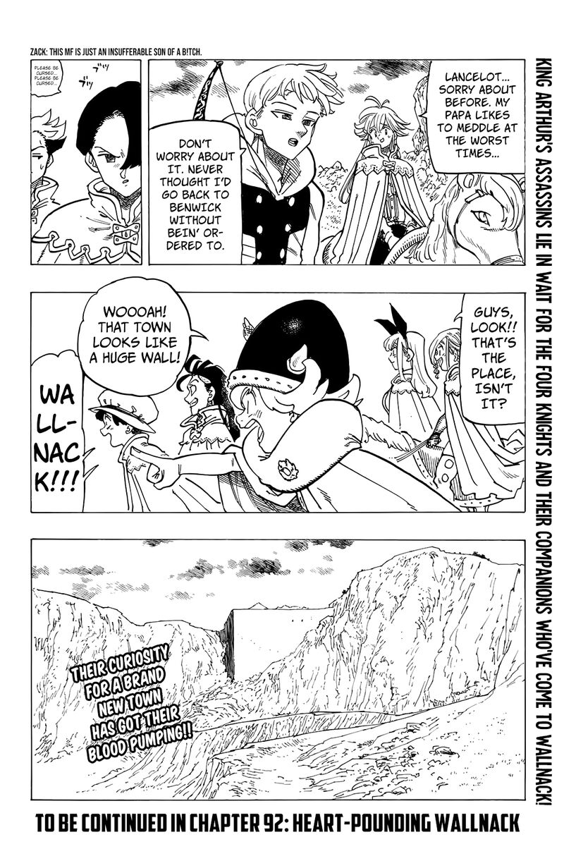 Mokushiroku no Yonkishi Chapter 91 - Page 22