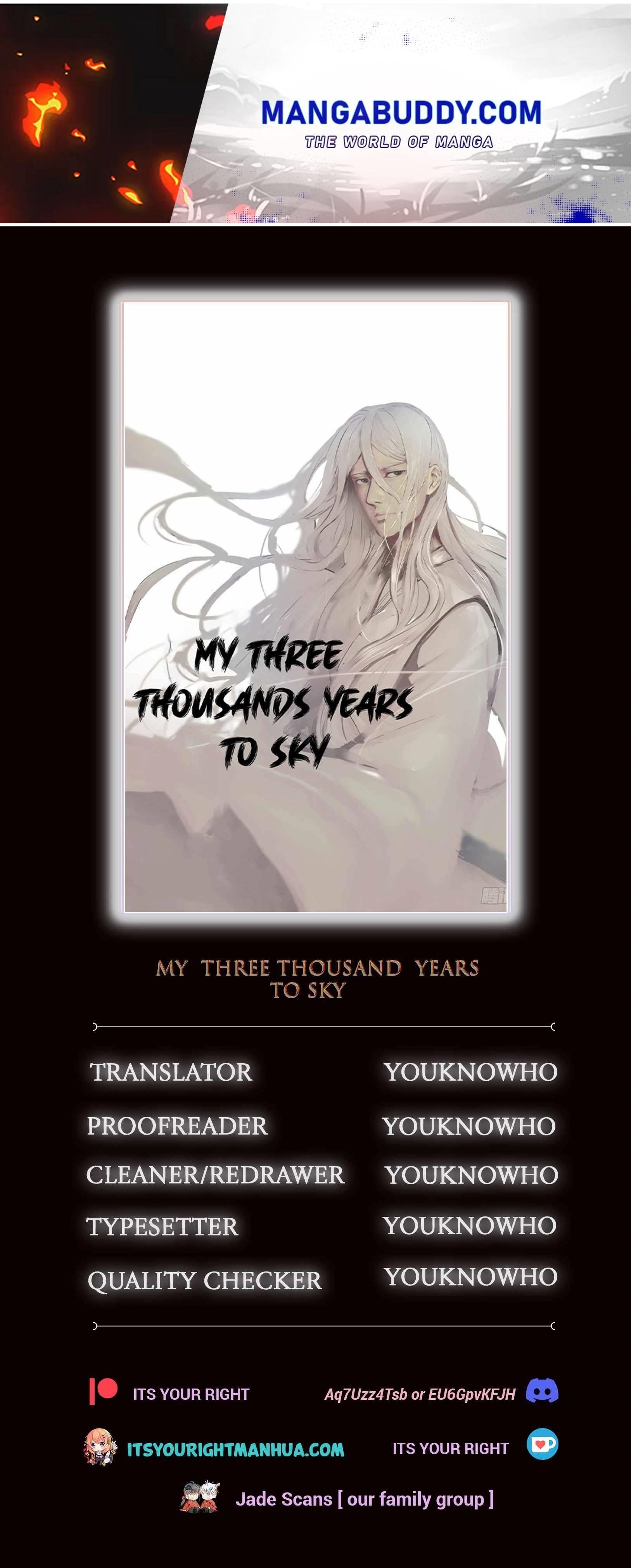 My Three Thousand Years to the Sky Chapter 255 - Page 1