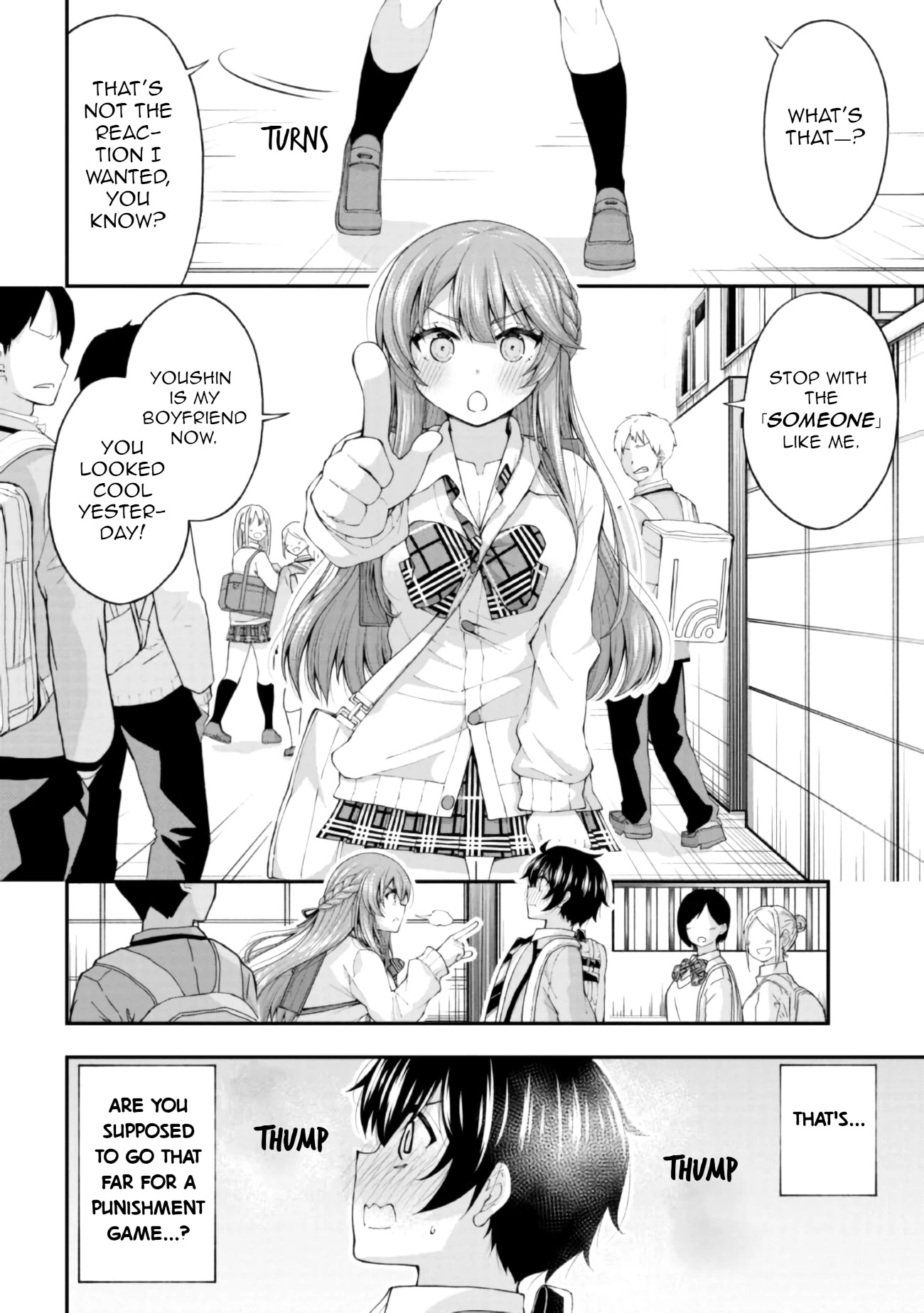 The Gal Who Was Meant to Confess to Me as a Game Punishment Has Apparently Fallen in Love With Me Chapter 3 - Page 12