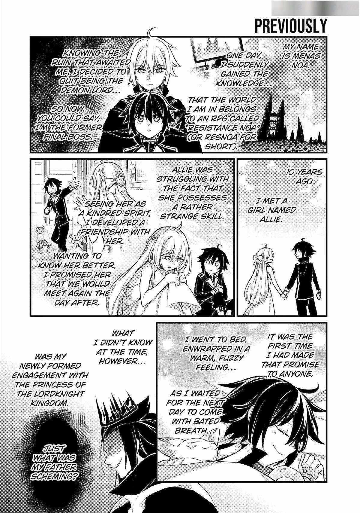 Last Boss, Yametemita ~Shujinkou ni Taosareta Furi Shite Jiyuu ni Ikitemita~ Chapter 24 - Page 1