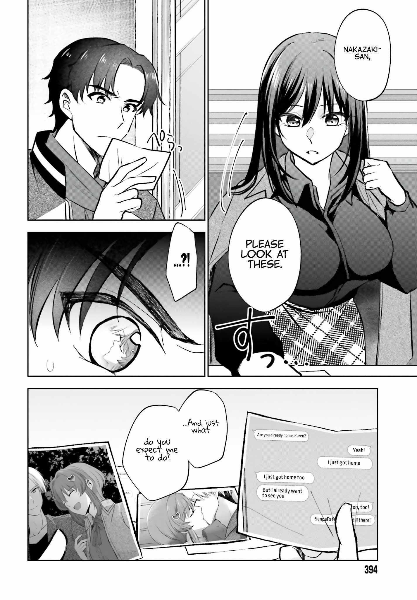 My Girlfriend Cheated on Me With a Senior, so I’m Cheating on Her With His Girlfriend Chapter 14 - Page 8