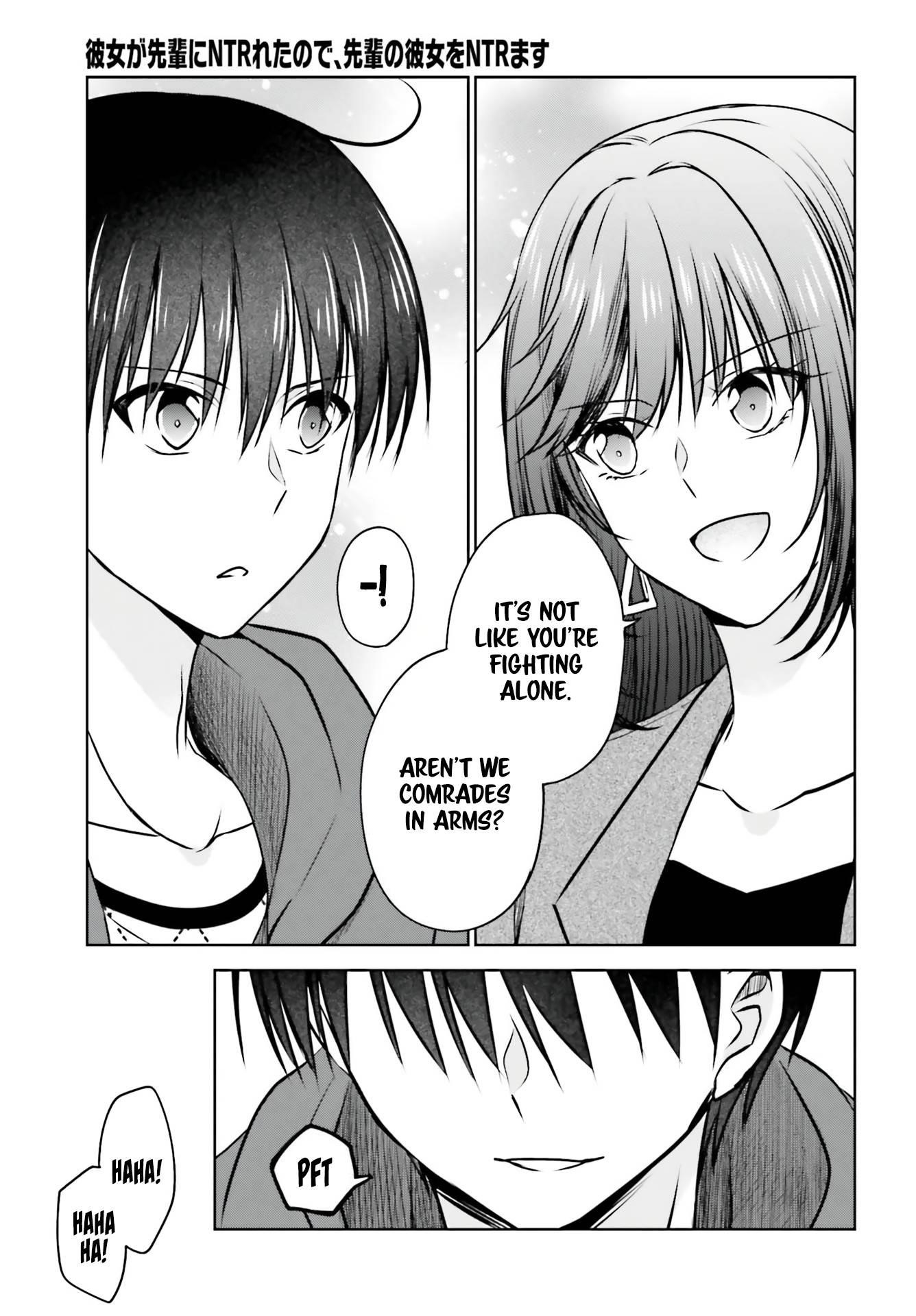 My Girlfriend Cheated on Me With a Senior, so I’m Cheating on Her With His Girlfriend Chapter 5 - Page 15