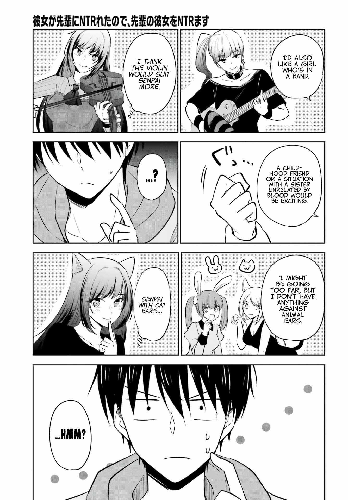 My Girlfriend Cheated on Me With a Senior, so I’m Cheating on Her With His Girlfriend Chapter 7 - Page 11