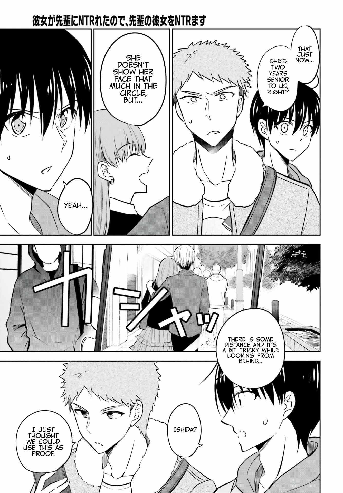 My Girlfriend Cheated on Me With a Senior, so I’m Cheating on Her With His Girlfriend Chapter 7 - Page 17