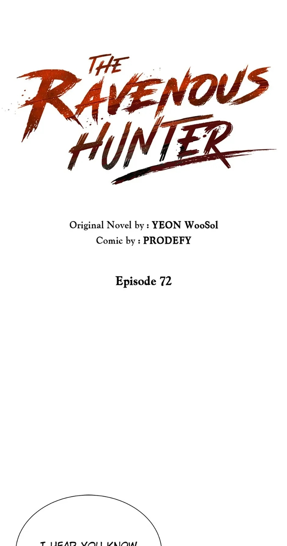 Carnivorous Hunter Chapter 72 - Page 1