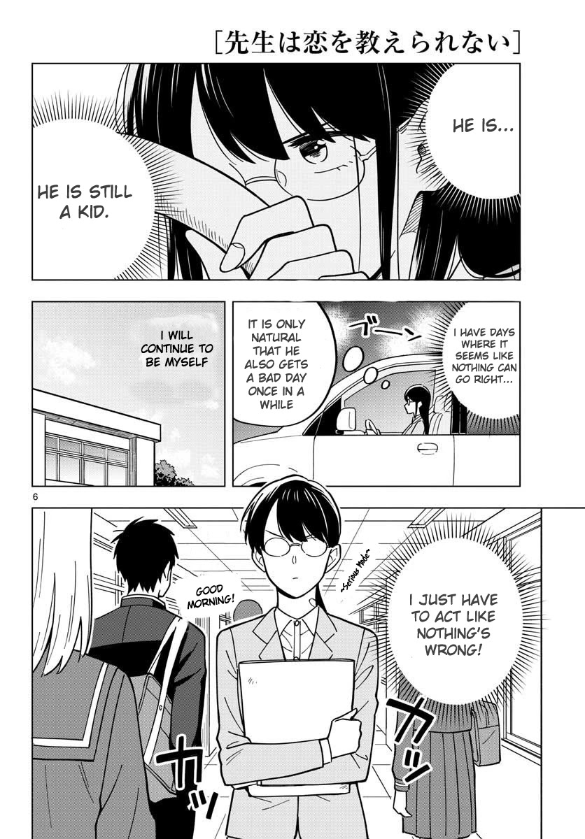 The Teacher Can Not Tell Me Love Chapter 30 - Page 6