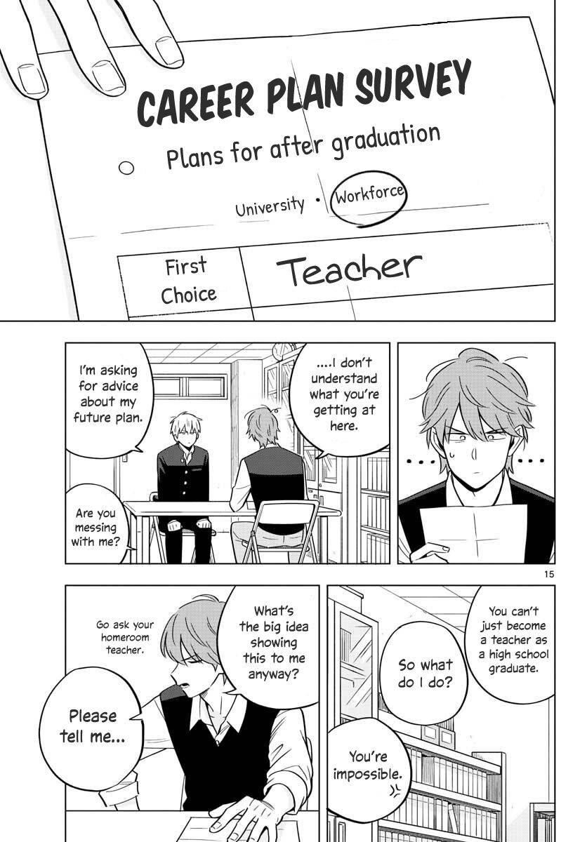 The Teacher Can Not Tell Me Love Chapter 31 - Page 15