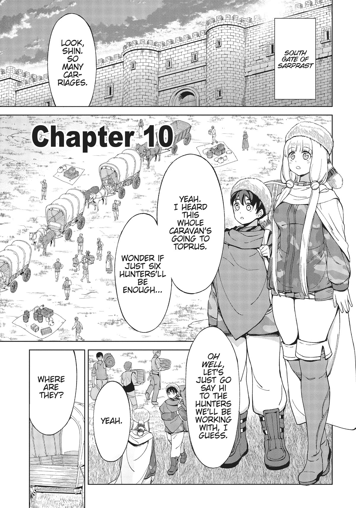 An Active Hunter in Hokkaido Has Been Thrown into a Different World Chapter 10 - Page 1