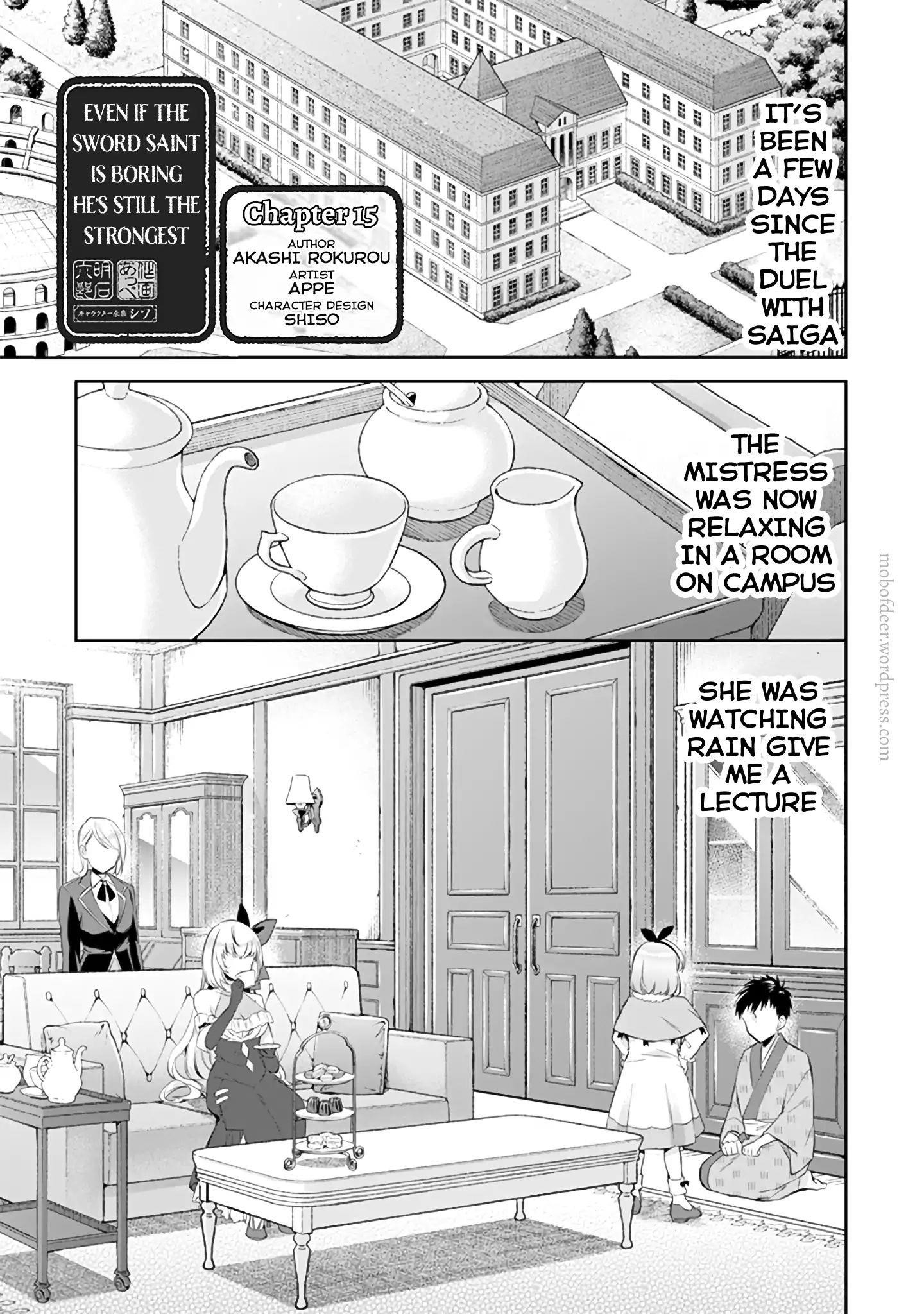 Jimina Ken Sei Wa Sore Demo Saikyoudesu Chapter 15 - Page 1