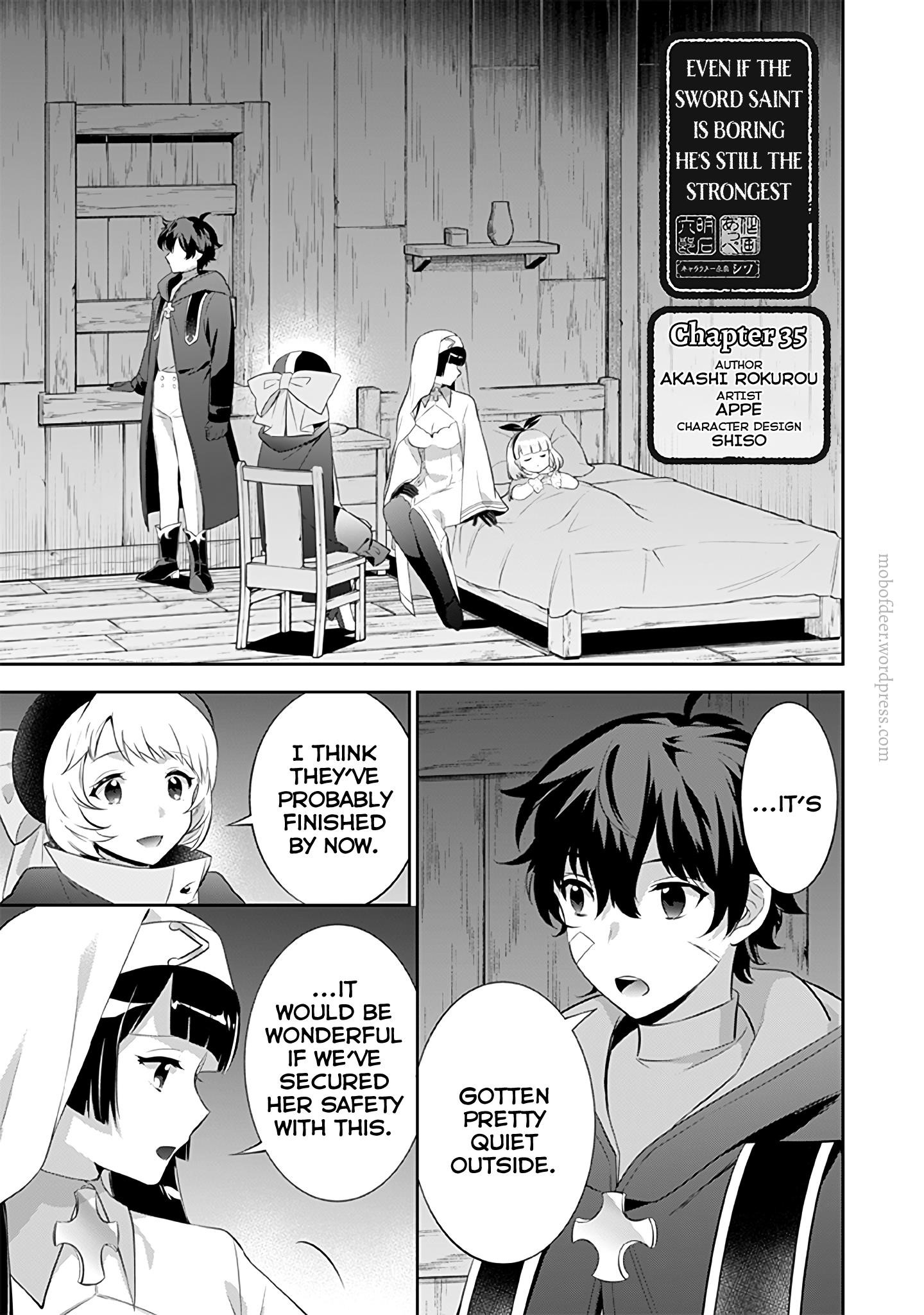 Jimina Ken Sei Wa Sore Demo Saikyoudesu Chapter 35 - Page 1