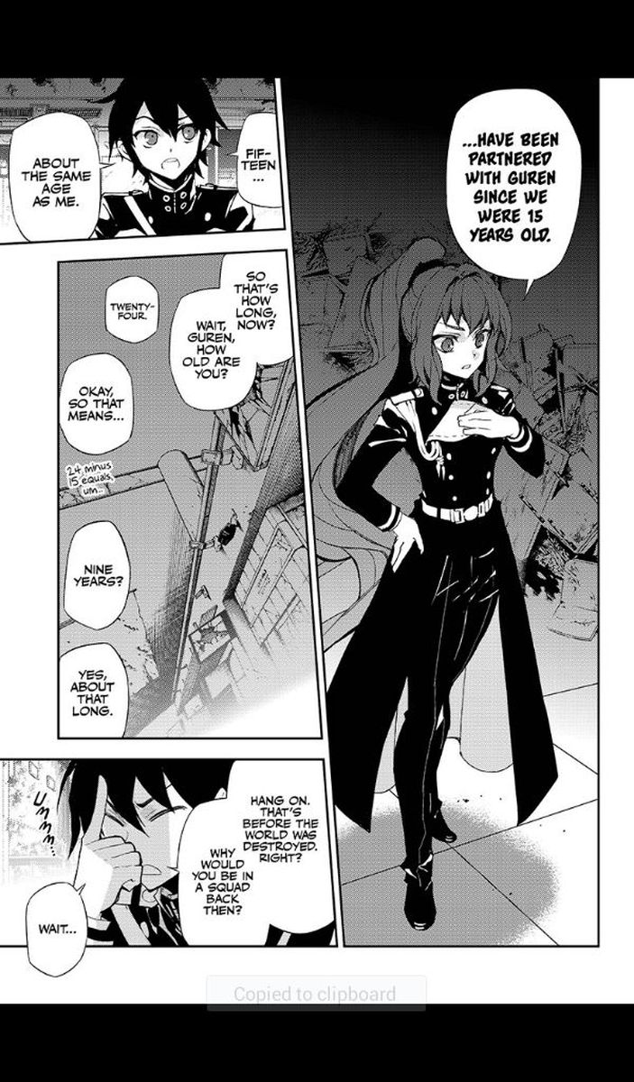 Seraph of the End: Vampire Reign Chapter 25 - Page 22