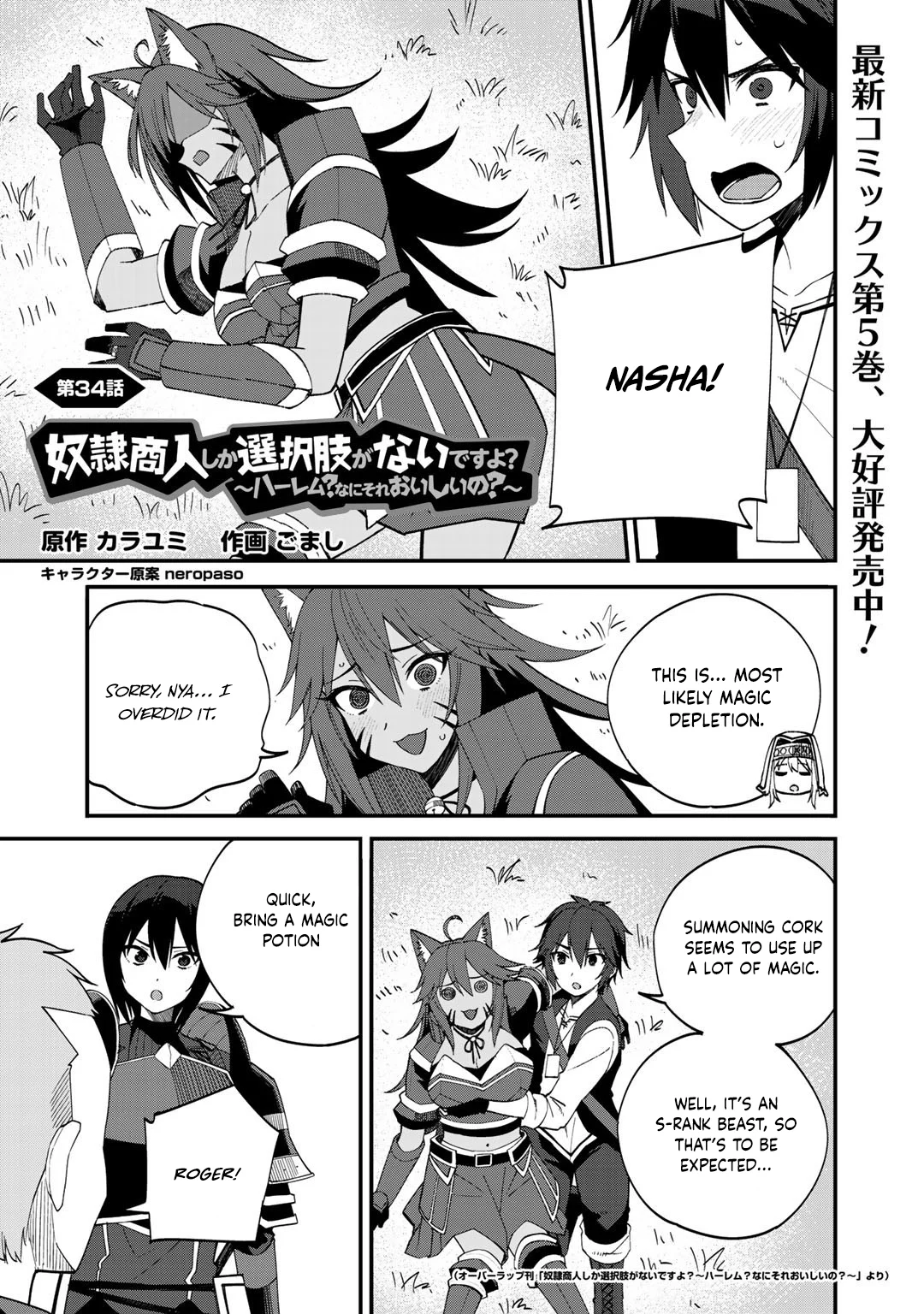 Is The Only Option a Slave Merchant? ~ Harem? What is that, Is it tasty? ~ Chapter 34 - Page 2