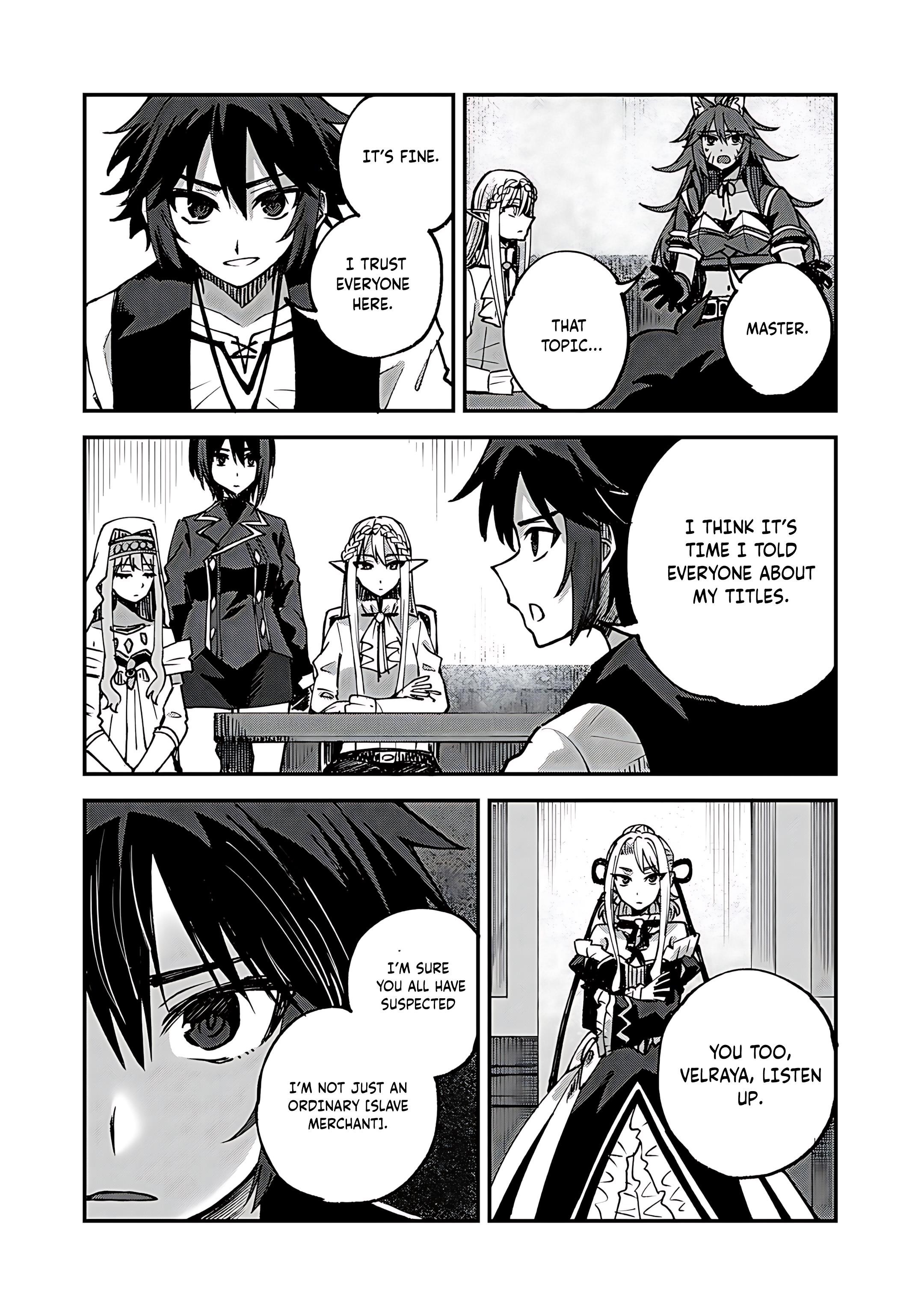 Is The Only Option a Slave Merchant? ~ Harem? What is that, Is it tasty? ~ Chapter 54 - Page 15