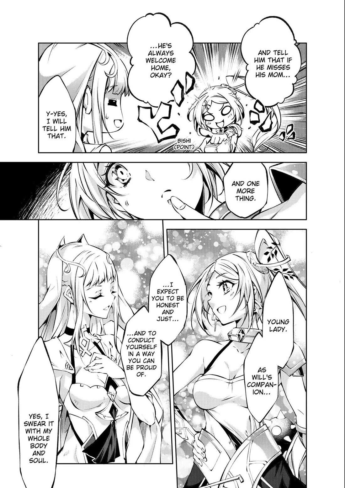Kamigami Ni Sodaterare Shimo No, Saikyou To Naru Chapter 37 - Page 15